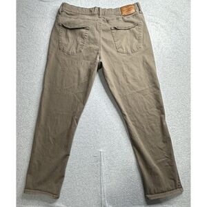Lucky Brand Pants Mens 38x32 Brown 410 Athletic Slim Stretch Casual Jeans